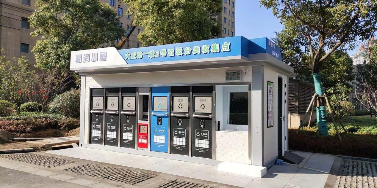 華展貓先生，智能垃圾分類房，垃圾分類屋，環(huán)保屋，垃圾分類收集房