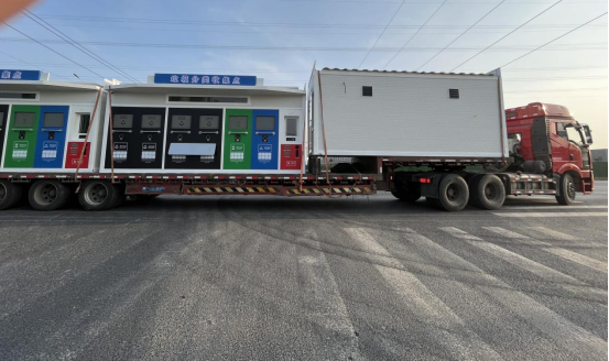 華展貓先生，智能分類垃圾房，小區(qū)垃圾分類解決方案