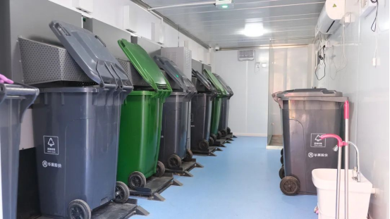 華展貓先生，智能垃圾分類收集房，垃圾房廠家，垃圾屋定制