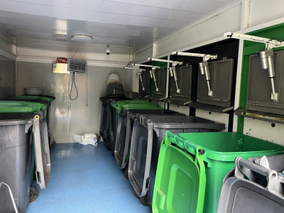 貓先生智能垃圾房，社區(qū)垃圾分類收集點(diǎn)，小區(qū)分類站廠家