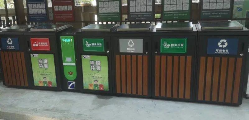 貓先生智能垃圾分類亭，定時定點垃圾收集點 ，垃圾亭生產(chǎn)廠家