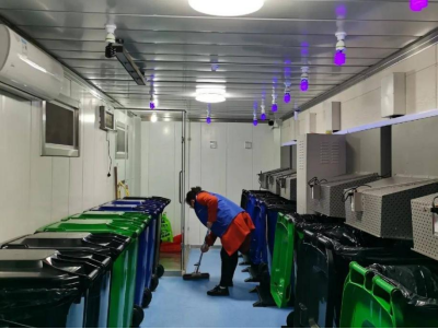 智能垃圾分類房，清潔小屋，垃圾分類收集站，分類垃圾亭生產(chǎn)廠家