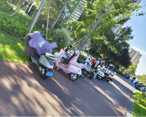 電動自行車充電樁，智能無線充電，電單車充電樁廠家