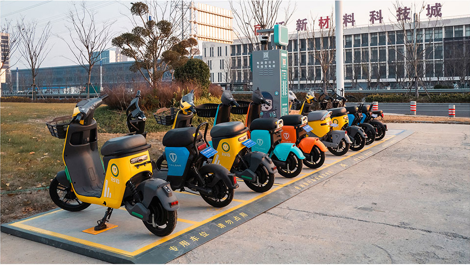 T10，無(wú)線充電樁，一拖十，電動(dòng)自行車充電樁，電動(dòng)兩輪車無(wú)線充電