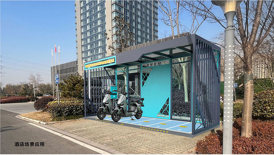 電動(dòng)車無(wú)線充電樁，兩輪車無(wú)線充電，一拖六充電樁