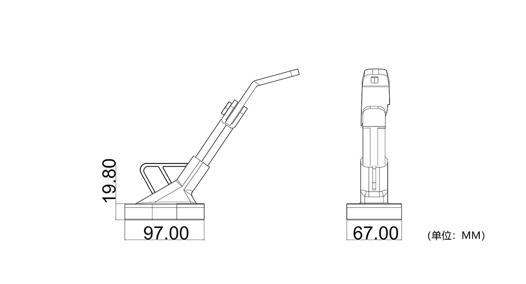充電腳撐，無線充電腳撐，電動車充電腳撐，無線充電配件