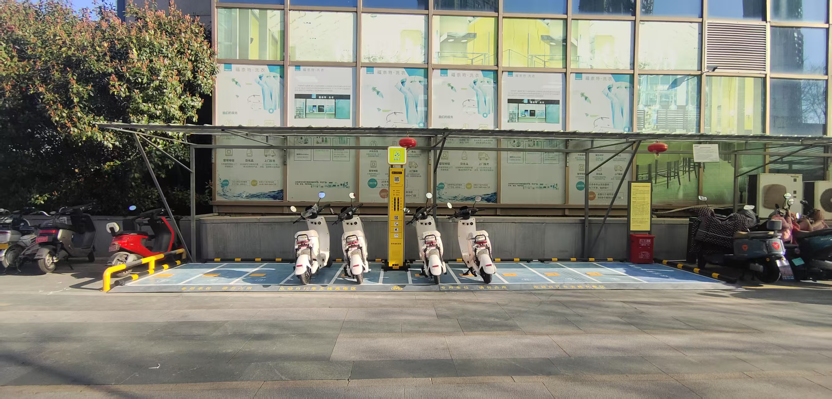 電動自行車無線充電樁，電動車自行車無線充電，兩輪車無線充電，電動自行車無線充電